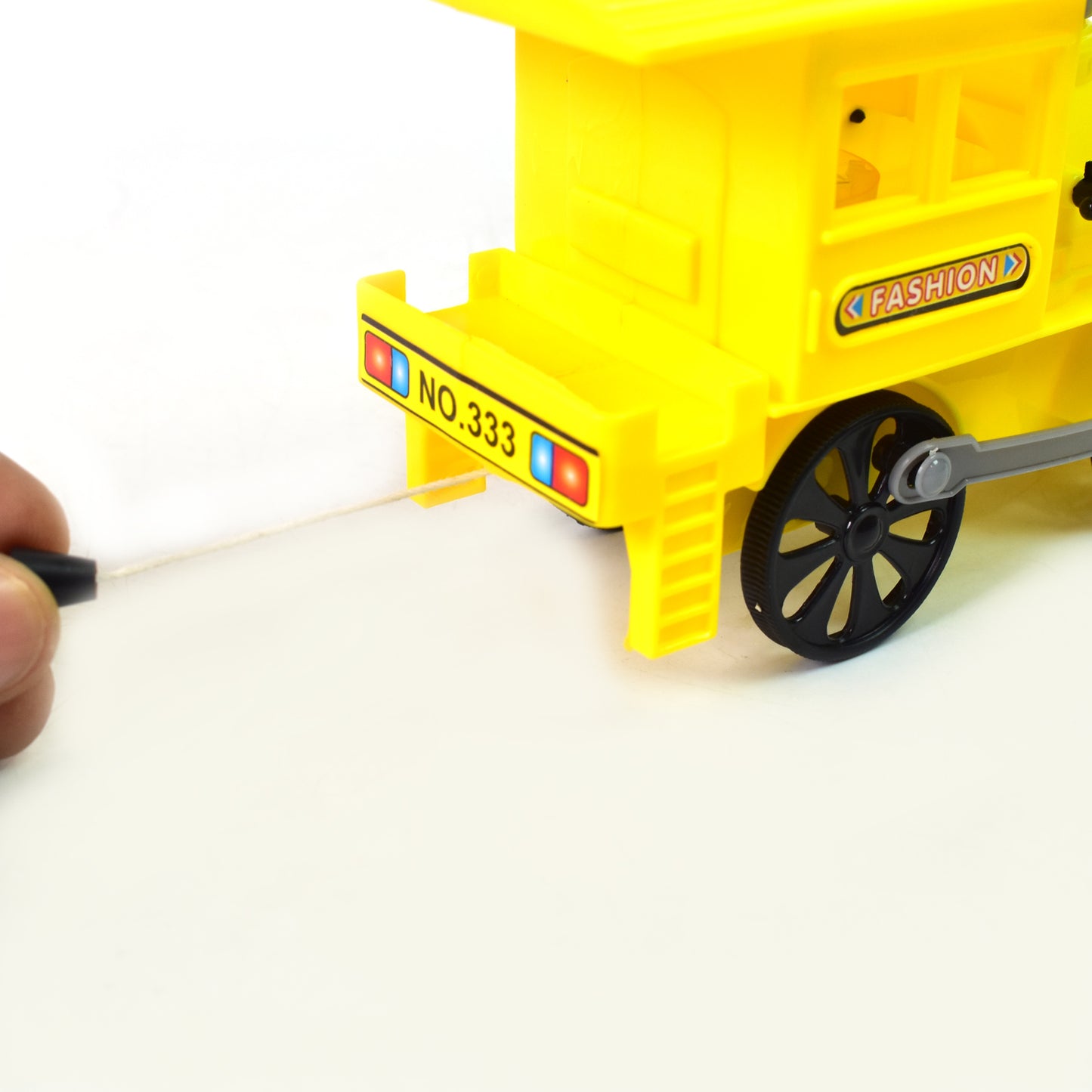 Plastic String Pull Back Train