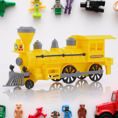 Plastic String Pull Back Train